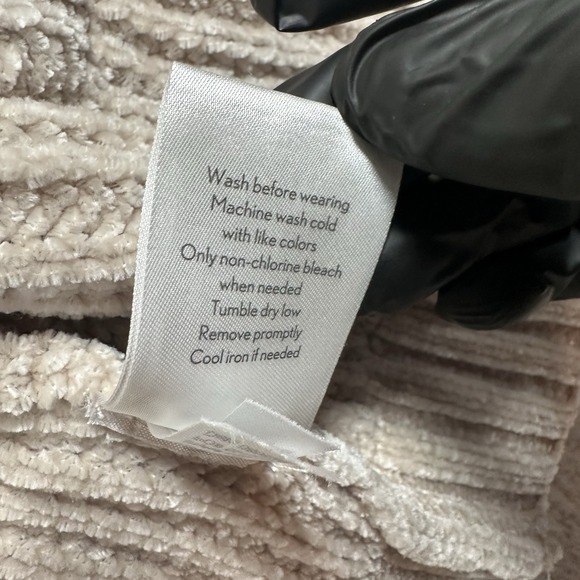 Koolaburra by Ugg Tan Chenille Cardigan Size 1X - Picture 5 of 11